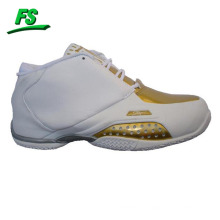 hombres de moda zapato de baloncesto blanco